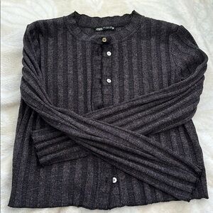 Zara long sleeve button up